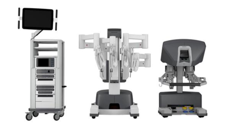 Les différentes parties du robot Da Vinci X - Chirurgie robot assistée Obésité Clinique Mutualiste ST ETIENNE