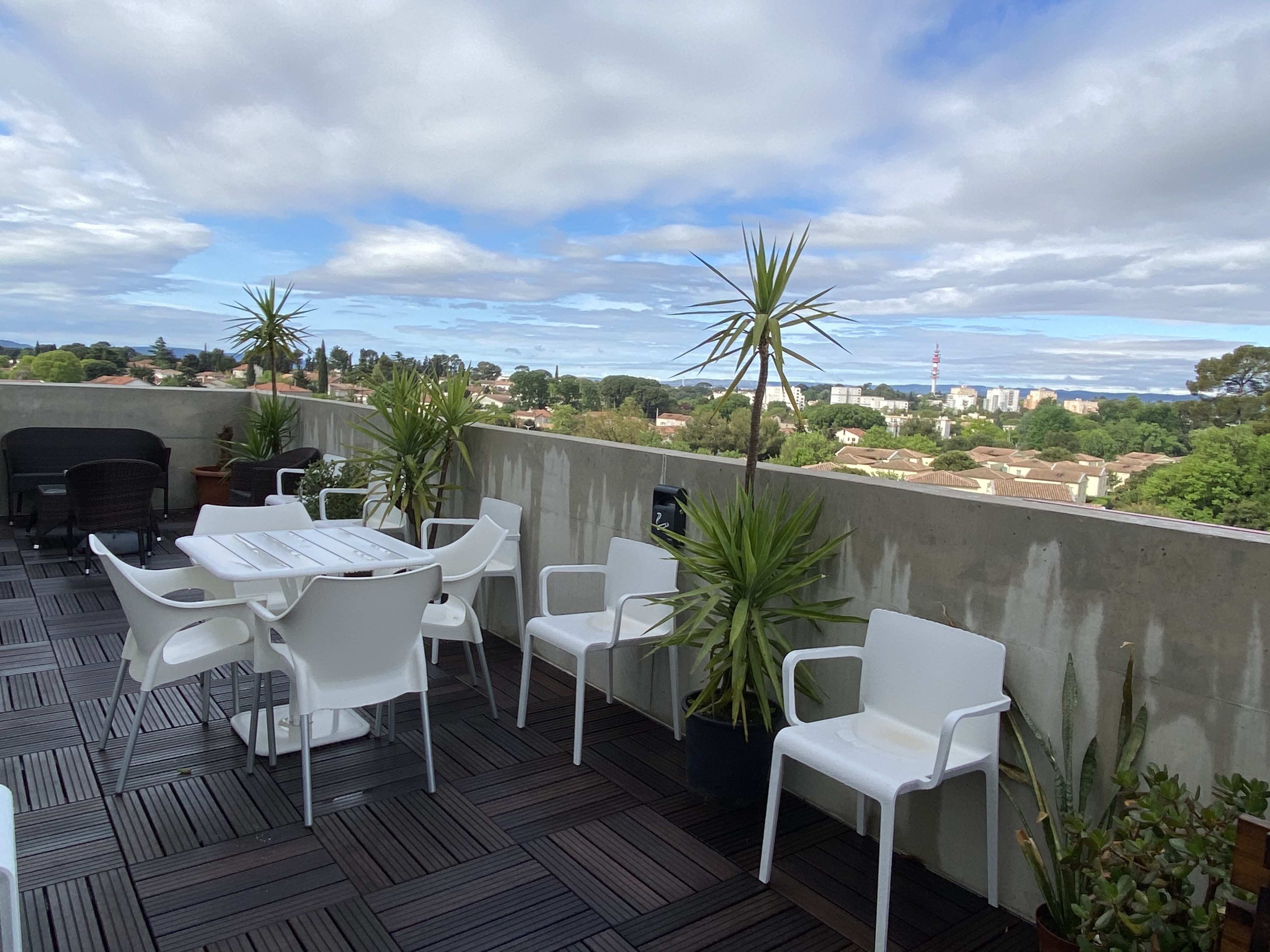 Cité des Aînés - vue terrasse