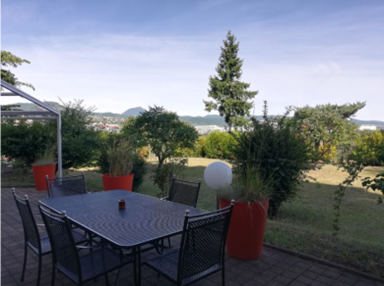 Résidence Les Chamilles vue de l'extérieur balcon
