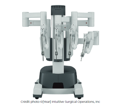Robot da vinci - chirurgie prostatectomie robot assistee