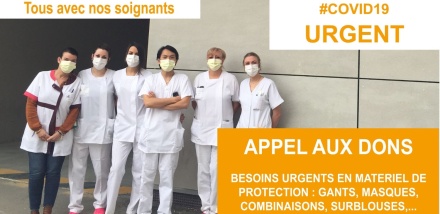 Eovi Mcd Santé et Services lance un appel aux dons d'équipements de protection