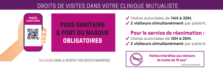 Élargissement du droit de visites à la Clinique Mutualiste