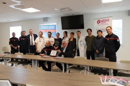 AÉSIO Santé signe une convention avec le Sdis 34 pour accompagner ses salariés pompiers volontaires