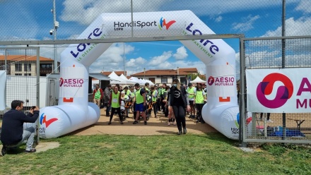 350 PARTICIPANTS À LA 2E ÉDITION DE LA RANDO HANDI NATURE AESIO MUTUELLE