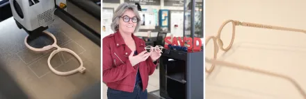 Ecouter Voir Optique Mutualiste à Roanne : l’impression 3D pour un SAV innovant