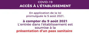 Mise en place du Pass Sanitaire
