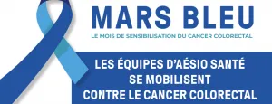 Mars Bleu : les établissements mutualistes du groupe AESIO Santé mobilisés