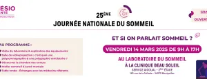 25ème Journée nationale du sommeil