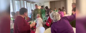 Retour en images sur la visite des joueurs de l’ASSE à la Résidence Mutualiste L’Embellie
