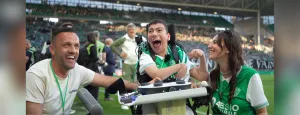 Un moment fort en émotions au stade Geoffroy-Guichard