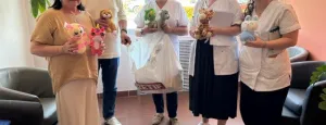 L'association PROJ'AIDE 66 offre peluches et coloriages aux enfants hospitalisés