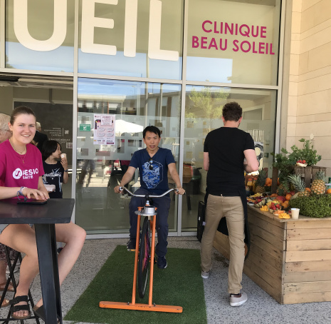 vélo à smoothie