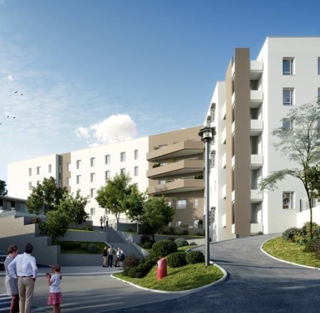 La Cité des Ainés AESIO Santé à Privas - Projet architectural vue 2