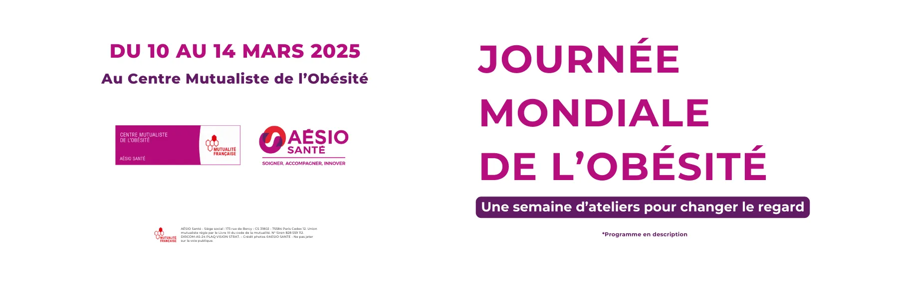 Journée mondiale de l’obésité 2025 : une semaine de mobilisation au Centre Mutualiste de l’Obésité pour changer le regard