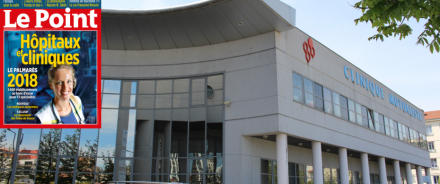 Palmarès 2018 des hôpitaux et cliniques : les cliniques du groupe Eovi Mcd Santé et Services distinguées