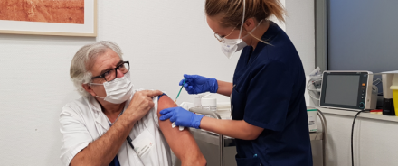 Campagne de vaccination COVID-19 à la Clinique Mutualiste de Saint-Etienne