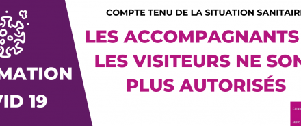 Protocole d'accueil sécurisé à la Clinique Mutualiste