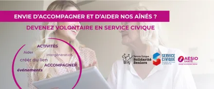 8 volontaires en service civique recherchés pour accompagner les personnes âgées dans les EHPAD ardéchois!