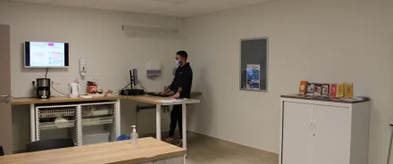 Un dispositif innovant destiné aux personnes atteintes de maladie chronique, à la clinique Beau Soleil