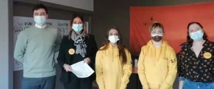 2 volontaires en service civique accueillis à l’EHPAD Lancelot à Privas