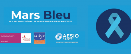 MARS BLEU : La Clinique Mutualiste se mobilise !