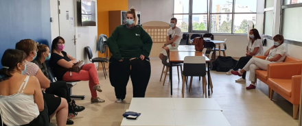 Partager le vécu d'une personne obèse