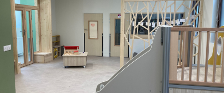 Crèche les marmots présentation établissement aesio santé saint etienne