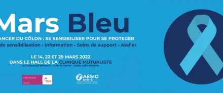 MARS BLEU : La Clinique Mutualiste se mobilise !