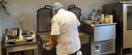 Une restauration désormais préparée sur place