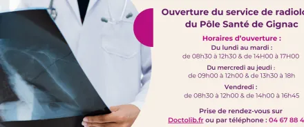 ouverture imagerie gignac
