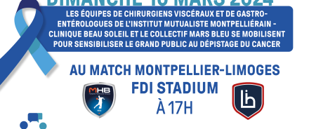 parrainage match mhb - mars bleu