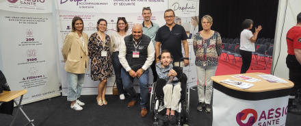 Les équipes DAPHNÉ Accompagnement à domicile présentes au Carrefour de l'Autonomie