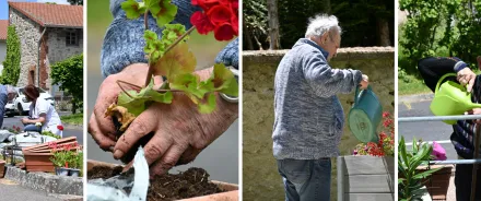 Résidence Mutualiste Marie Lagrevol : un jardin thérapeutique pour le bien-être des résidents 