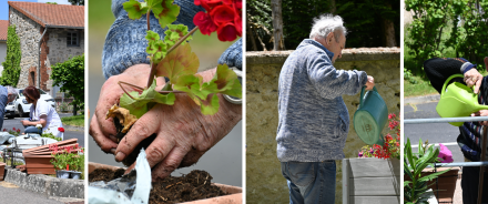 Résidence Mutualiste Marie Lagrevol : un jardin thérapeutique pour le bien-être des résidents 