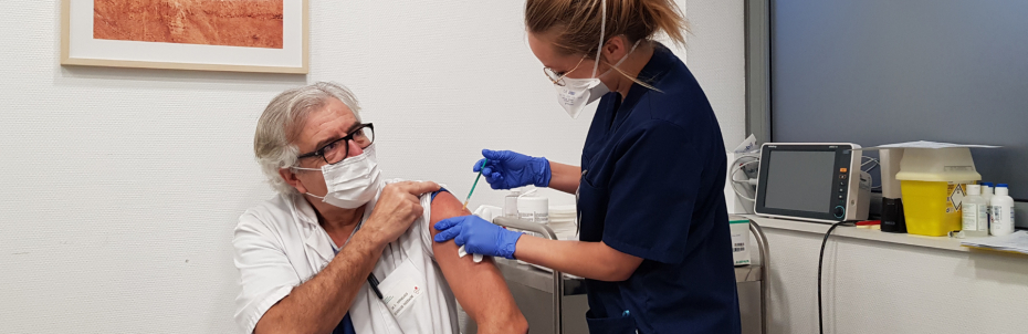 Campagne de vaccination COVID-19 à la Clinique Mutualiste de Saint-Etienne