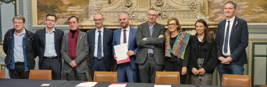 Signature de la convention Culture et Santé avec la Ville de Saint-Etienne