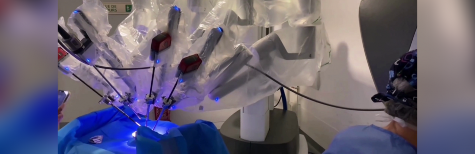 Arrivée du robot Da Vinci à la Clinique Mutualiste AÉSIO Santé en mars 2023