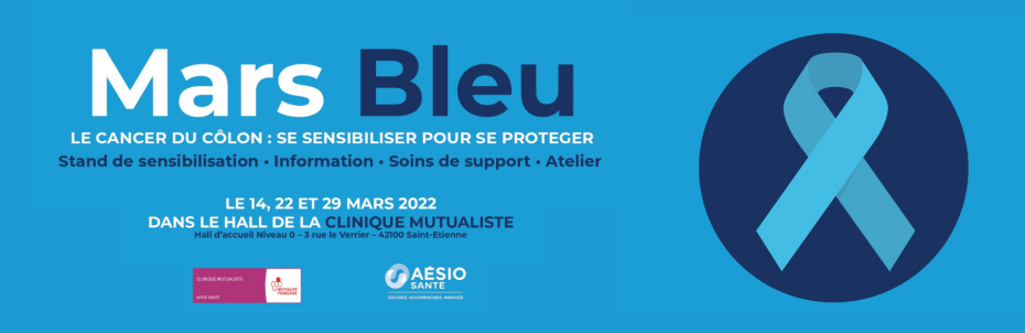 MARS BLEU : La Clinique Mutualiste se mobilise !