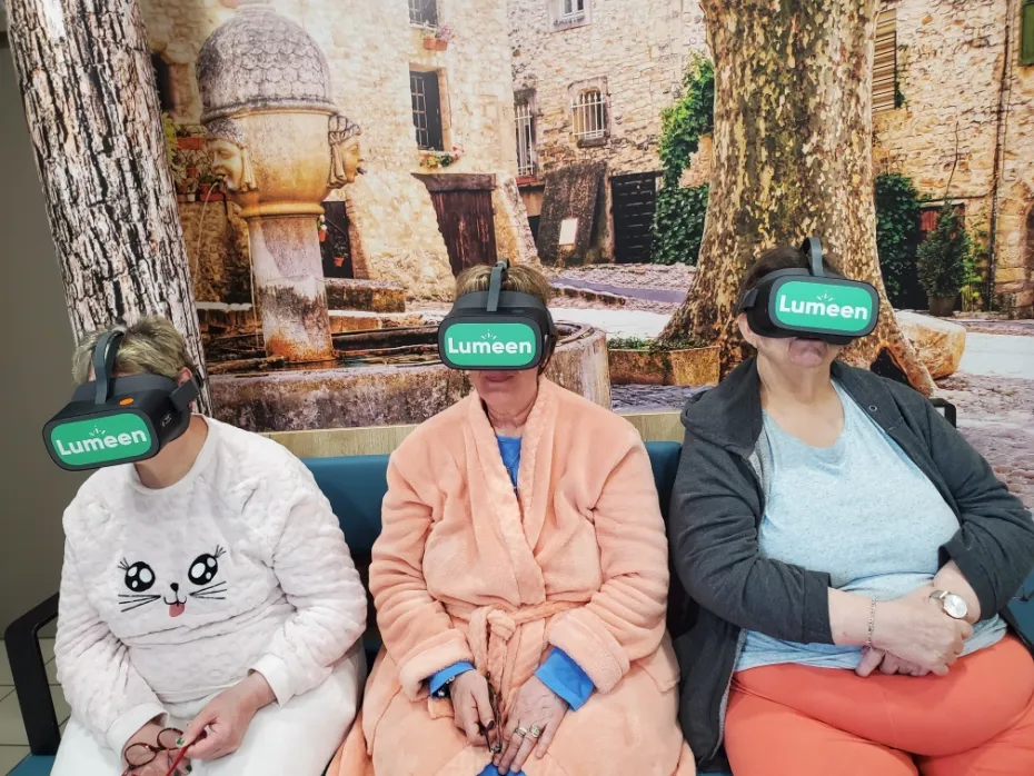 La Résidence Mutualiste l’Embellie s’appuie sur la réalité virtuelle pour favoriser le bien-être de ses résidents
