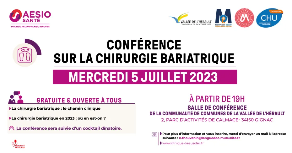 Conférence chirurgie bariatrique