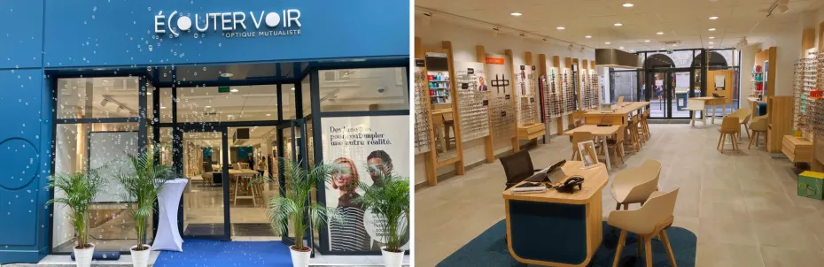 Le magasin Ecouter Voir Optique Mutualiste s’installe Rue Wilson à Saint-Etienne