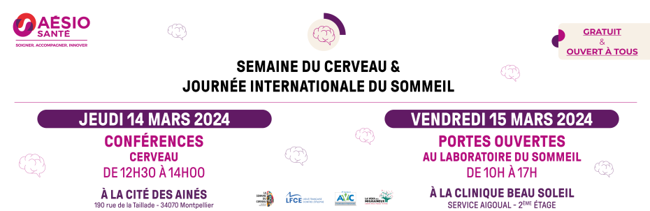 Semaine du cerveau et journée internationale du sommeil