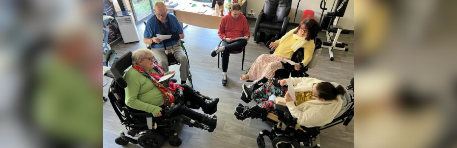 Résidence Mutualiste Alpha : les résidents prennent la parole sur le handicap à travers un slam