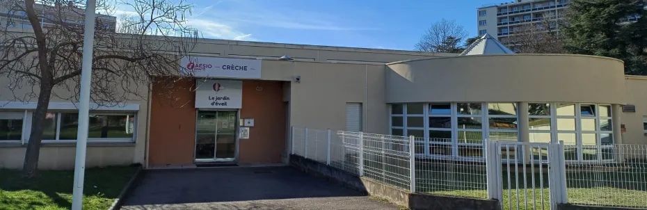 Découvrir la crèche le jardin d'eveil aesio sante à saint etienne