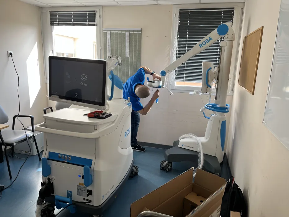 robot chirurgical clinique mutualiste catalane