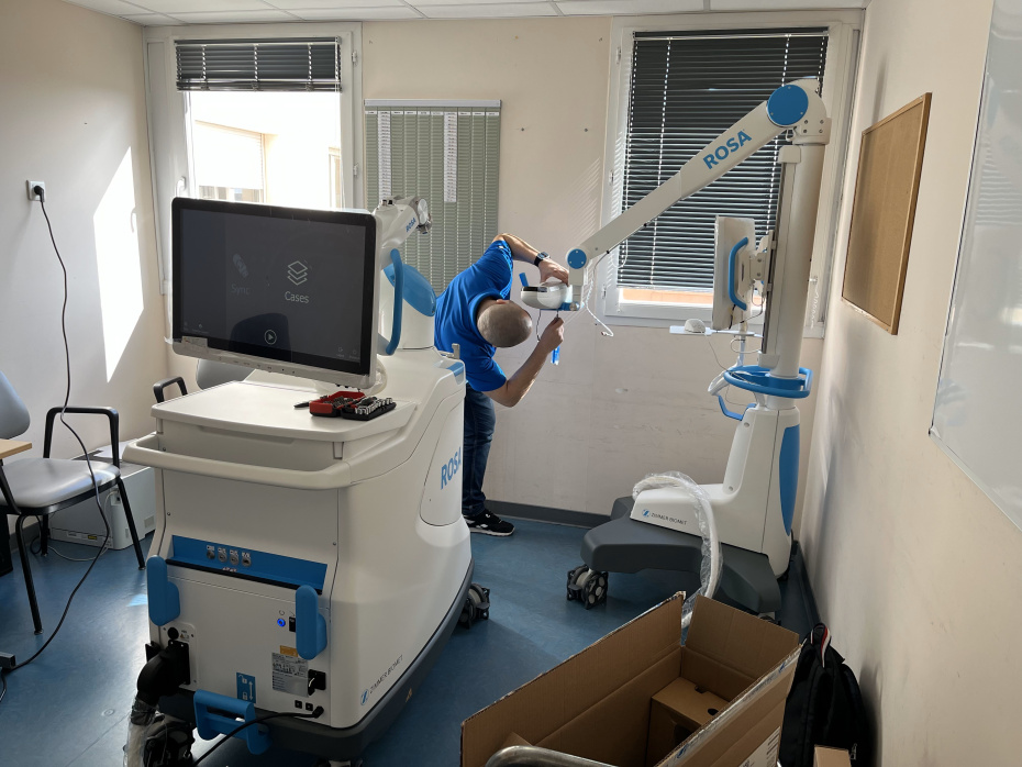robot chirurgical clinique mutualiste catalane