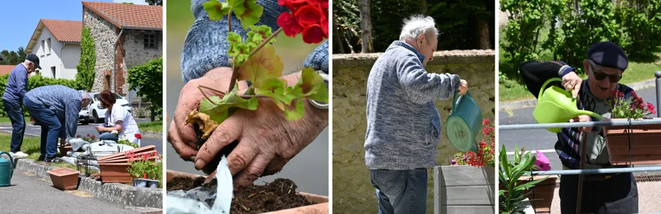 Résidence Mutualiste Marie Lagrevol : un jardin thérapeutique pour le bien-être des résidents 