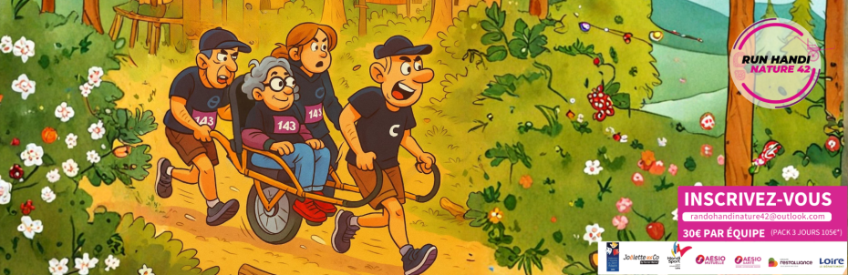 La Run Handi Nature 42 revient pour une 5ᵉ édition exceptionnelle le 10 juin 2026 à Rozier-en-Donzy