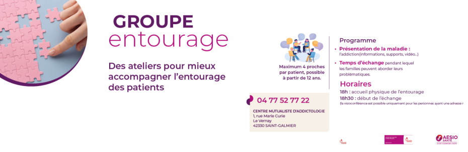 Centre Mutualiste d’Addictologie : des ateliers pour mieux accompagner l’entourage des patients