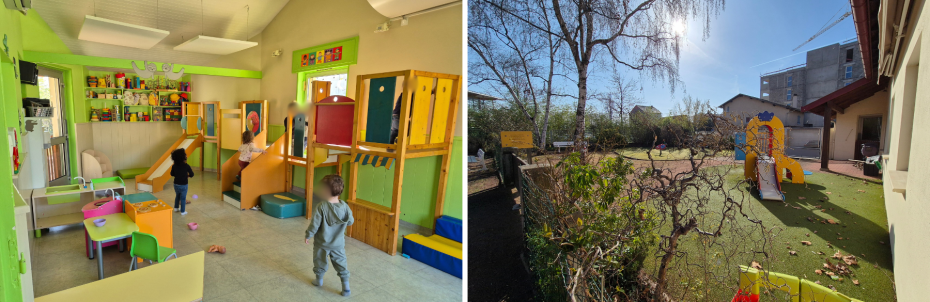 Présentation - Crèche Les Pieds dans l'Ô rue Pavy, établissement AÉSIO Santé
